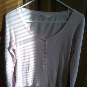 New Victoria Secret pink Top Long Sleeve XL/TG
